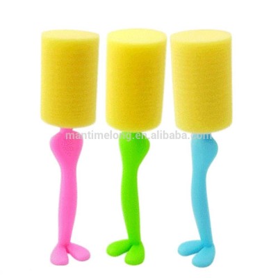 Gentleman Cup Brush Bottle Cleaning Stand Sponge Brush